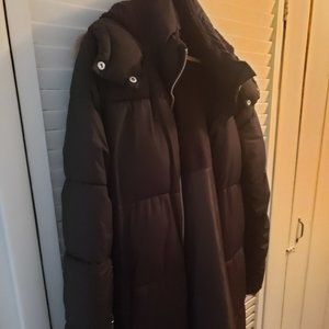 Old navy long midi length puffer coat